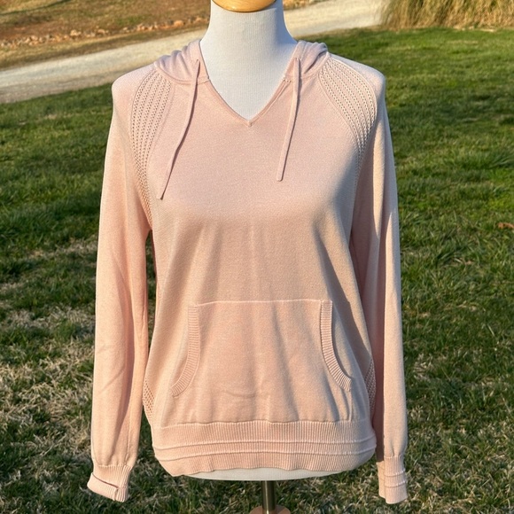 Athleta Sweaters - Athleta Pink Long Sleeve Relaxed Hoodie